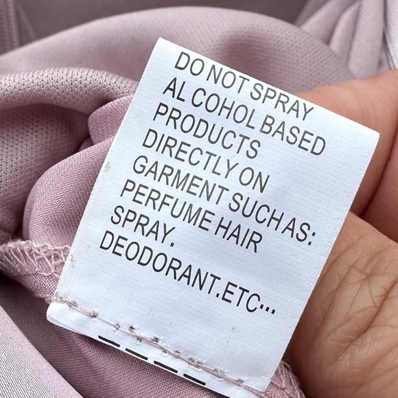 NWT Ieena for Mac Duggal Satin Surplice Bishop Sleeve Ruched A-Line Gown Sz 4 - Picture 13 of 16